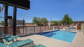 Seasonal outdoor pool