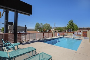 Seasonal outdoor pool