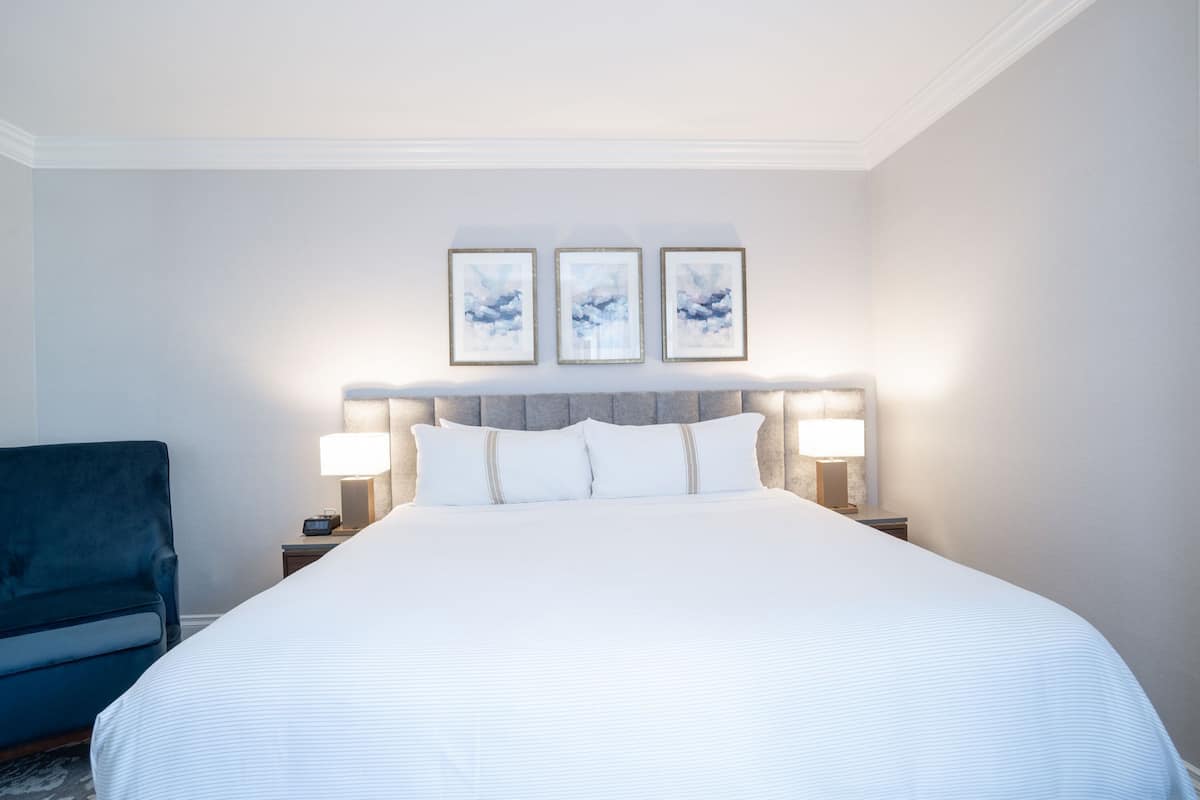Executive Suite, 1 King Bed (Sofa bed, Wet Bar) | 1 bedroom, premium bedding, minibar, in-room safe