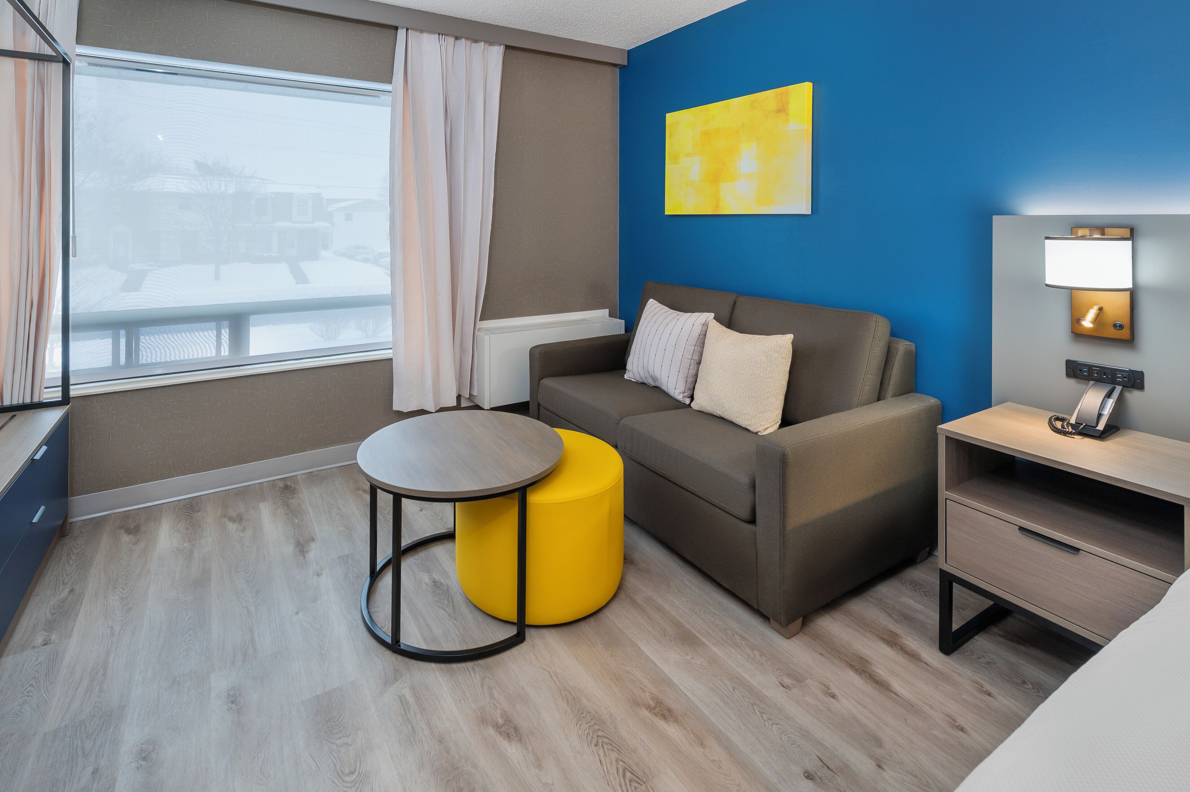 Room, 1 King Bed with Sofa bed, Non Smoking | Desk, iron/ironing board, free cribs/infant beds, free WiFi