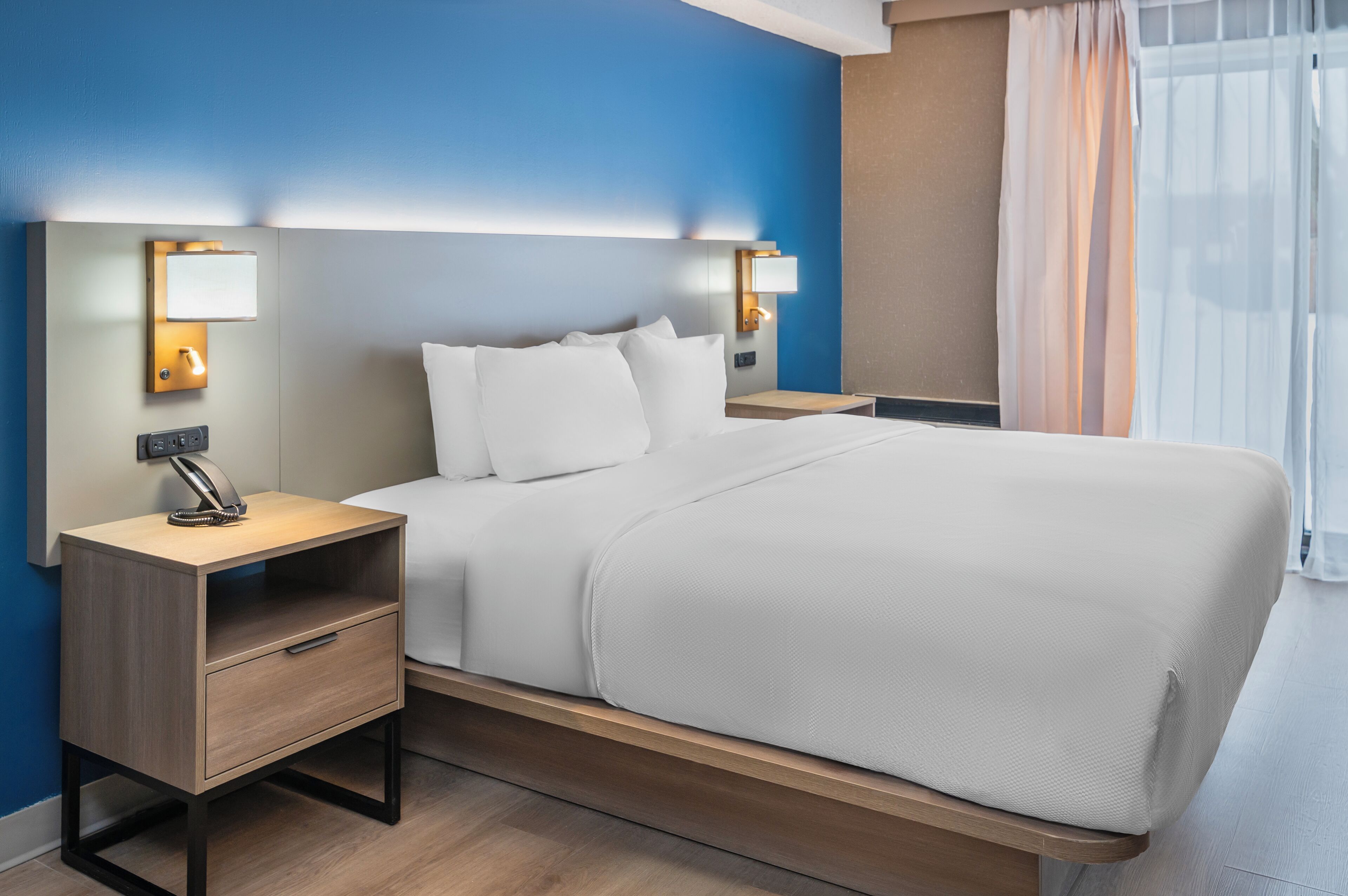 Desk, iron/ironing board, free cribs/infant beds, free WiFi