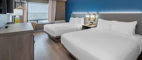 Room, 2 Queen Beds, Non Smoking | Desk, iron/ironing board, free cribs/infant beds, free WiFi