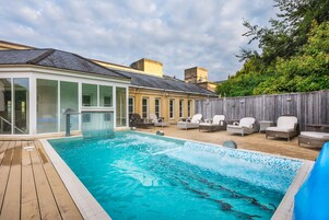 Indoor pool, outdoor pool