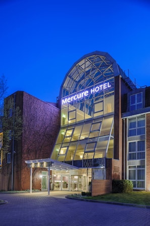 Front of property – evening/night