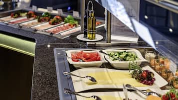 Breakfast, lunch, dinner served; international cuisine, garden views