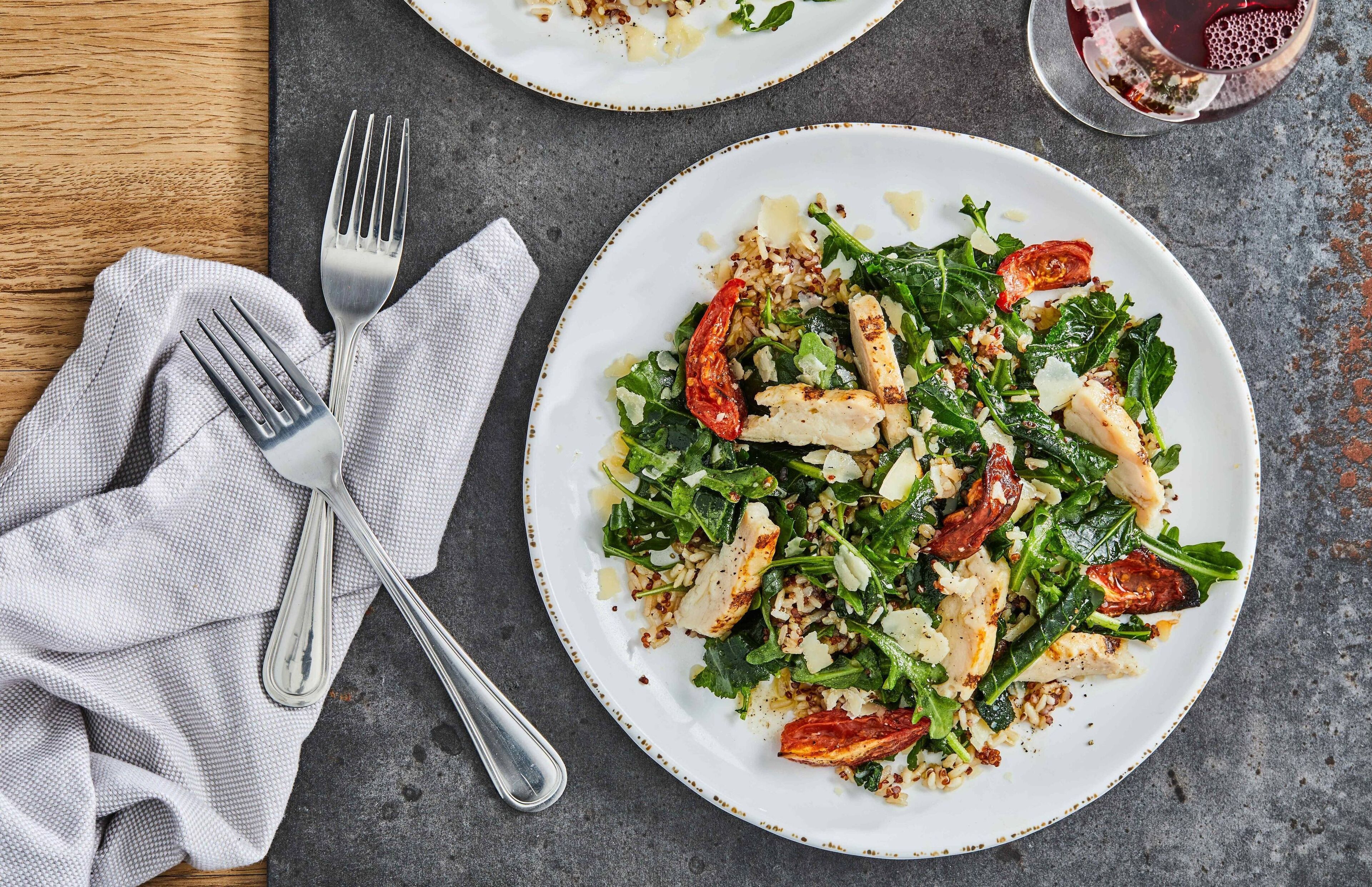 breakfast and dinner served