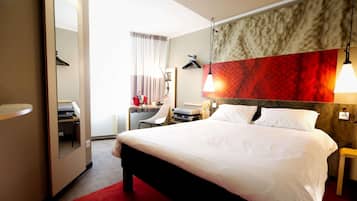 Standardzimmer, 1 Doppelbett | Allergikerbettwaren, Schreibtisch, schallisolierte Zimmer