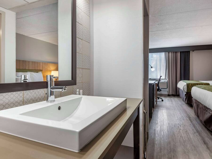 Standaard kamer, 2 queensize bedden, niet-roken | Lakens van Egyptisch katoen, luxe beddengoed, donzen dekbedden