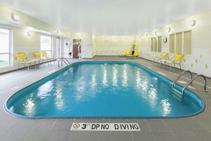 Una piscina techada