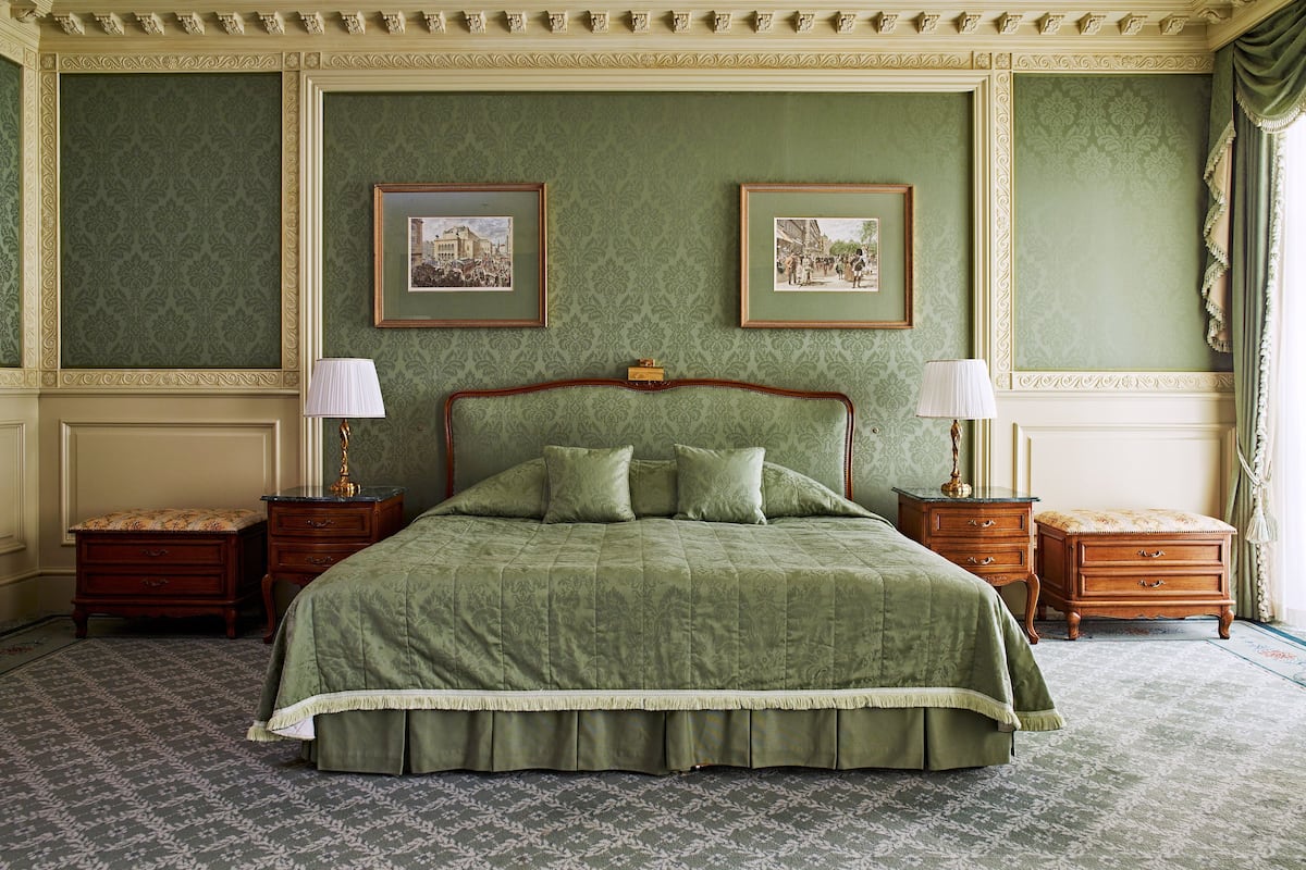 1 habitación, ropa de cama hipoalergénica y minibar