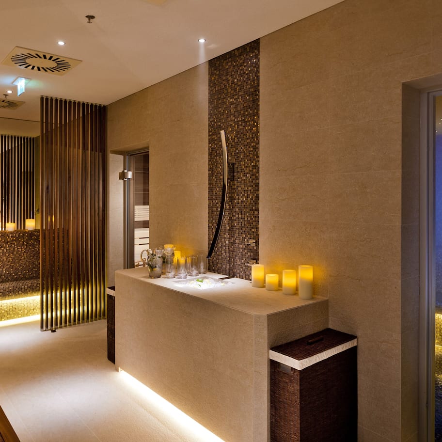 Sauna, body treatments, facials