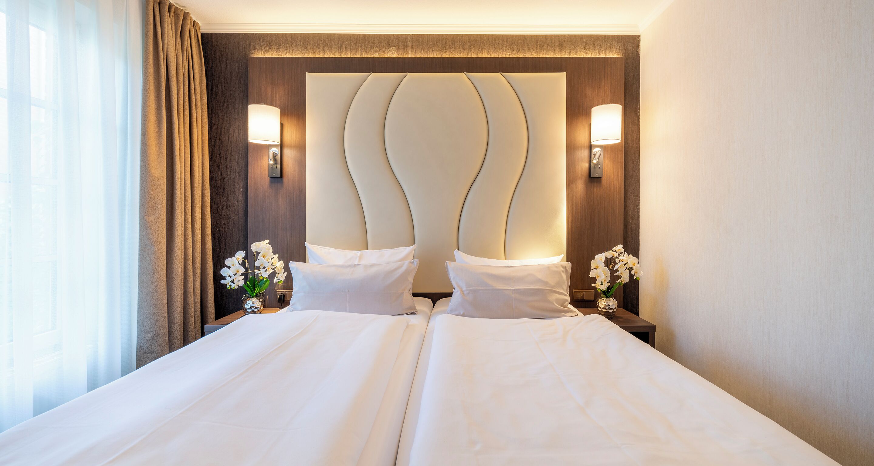 Chambre Confort, 2 lits une place