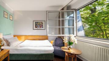 Standard-Einzelzimmer | Ausblick vom Zimmer