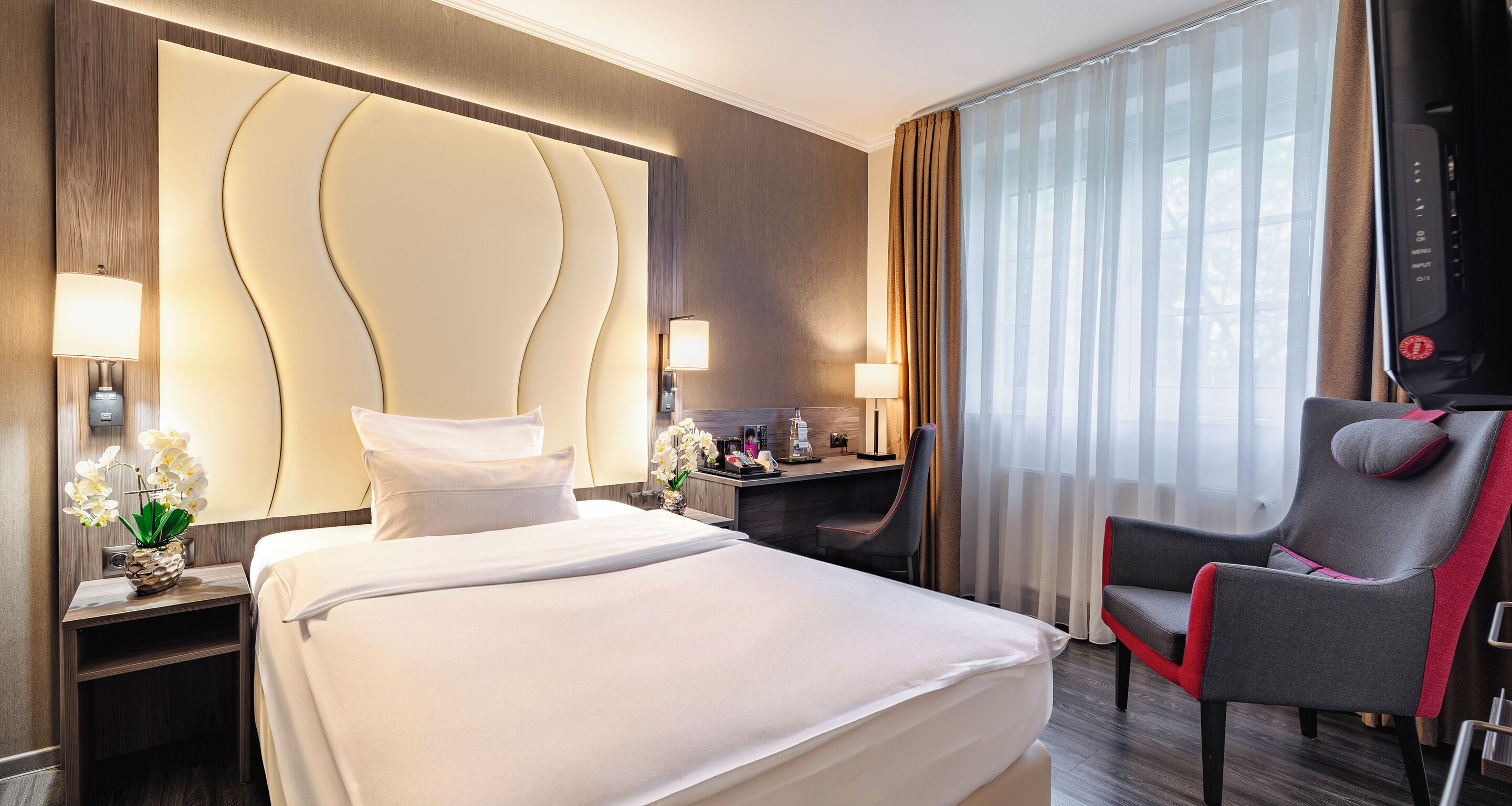 Chambre Standard, 2 lits une place