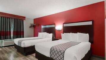 Blackout drapes, iron/ironing board, free WiFi, bed sheets