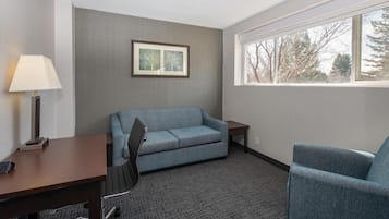 Superior Studio Suite, 2 Queen Beds | Premium bedding, down comforters, desk, blackout drapes