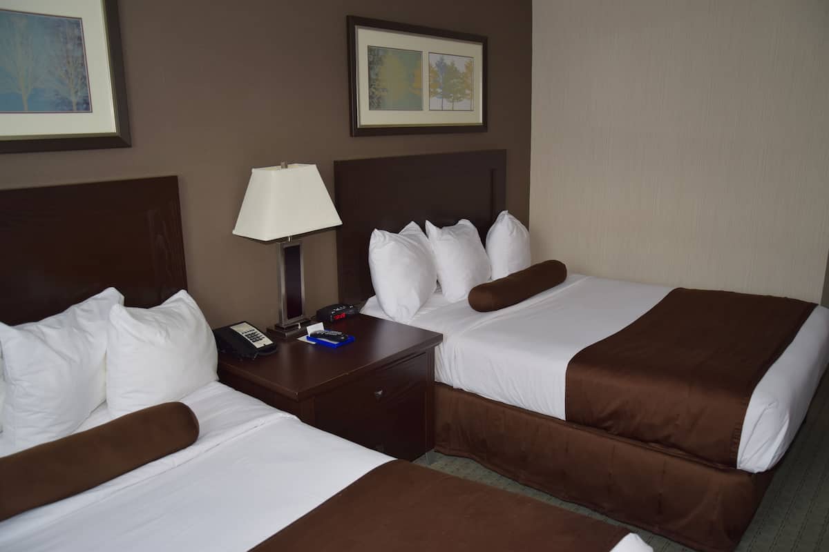 comfort double room, 2 double beds (coast two doubles) | premium bedding, down duvets, desk, blackout curtains