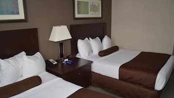 Comfort Double Room, 2 Double Beds (Coast Two Doubles) | Premium bedding, down comforters, desk, blackout drapes