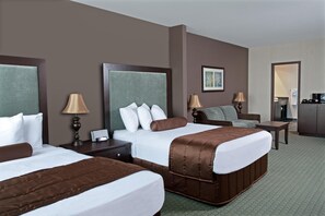 Premium Room, 2 Queen Beds (Coast Two Queens with Sofa Bed)