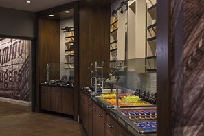 Daily cooked-to-order breakfast for a fee