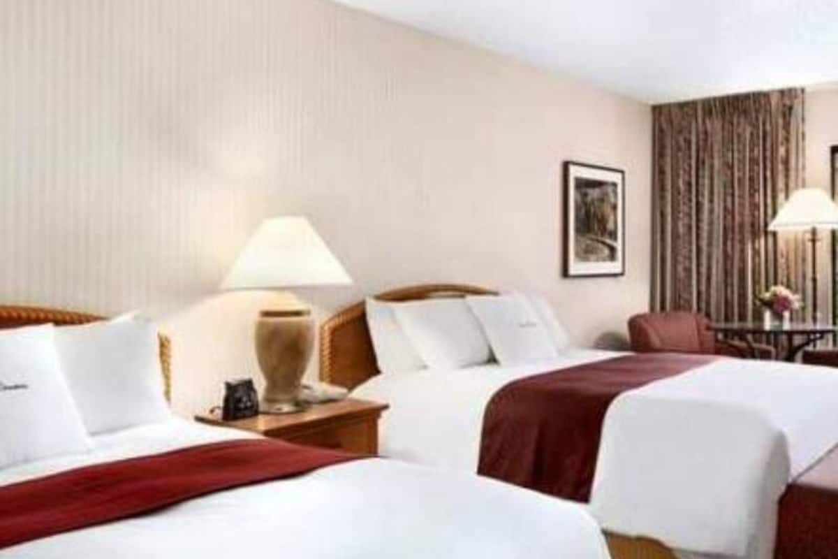 Hypo-allergenic bedding, pillow-top beds, desk, iron/ironing board