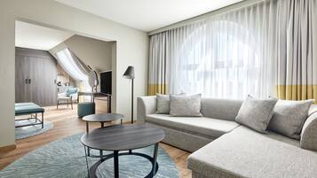 Suite Deluxe, 1 lit double | Salle de séjour