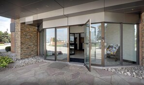 Façade de l’hébergement