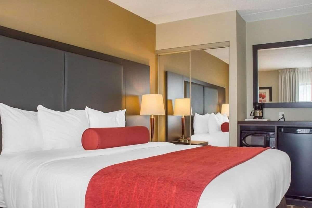 Desk, iron/ironing board, free WiFi, bed sheets