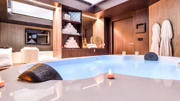 Sauna, boblebad, dampbad, kropsbehandlinger, hydroterapi