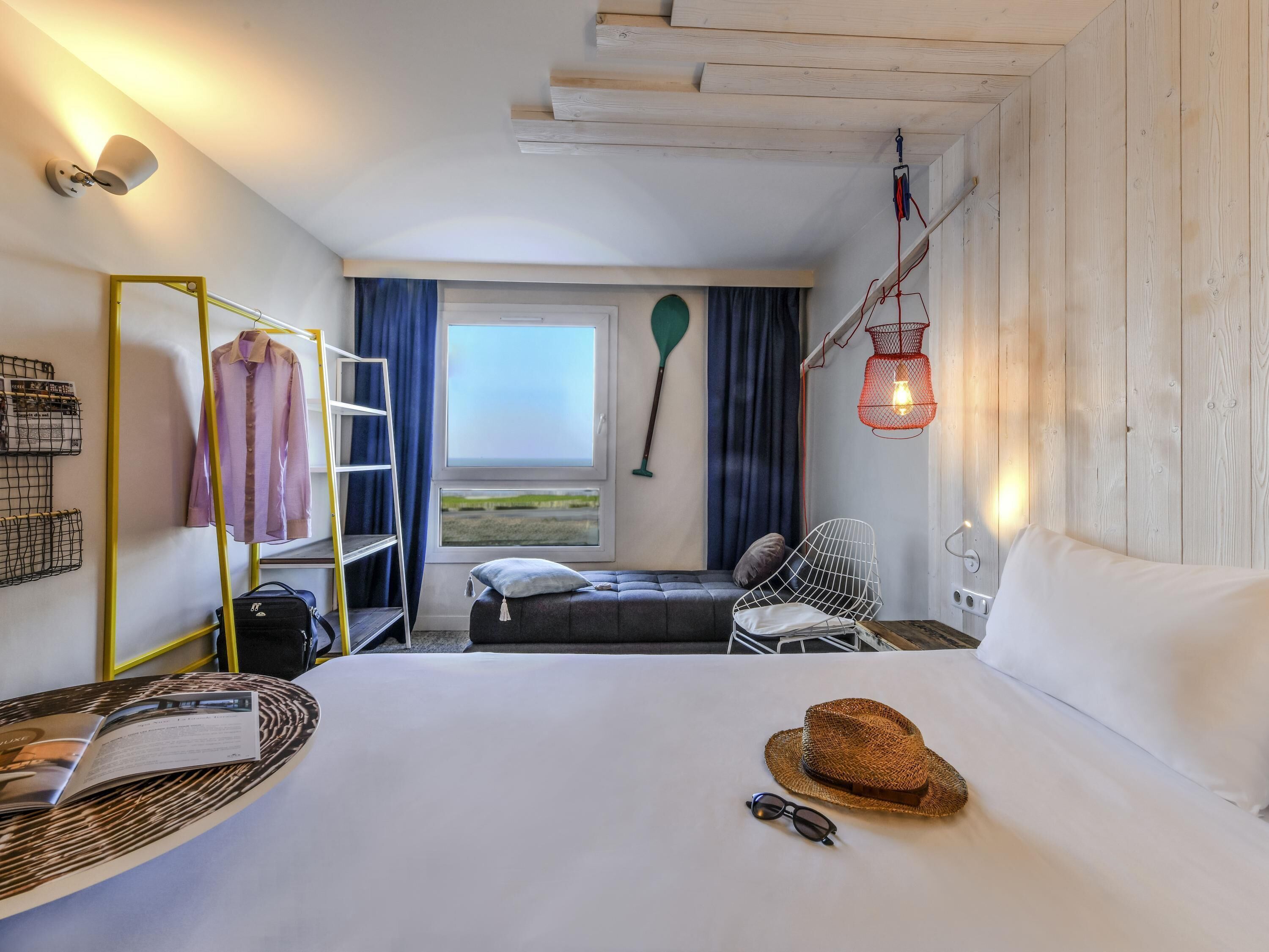 Room, Multiple Beds, Ocean View | Desk, blackout drapes, soundproofing, iron/ironing board