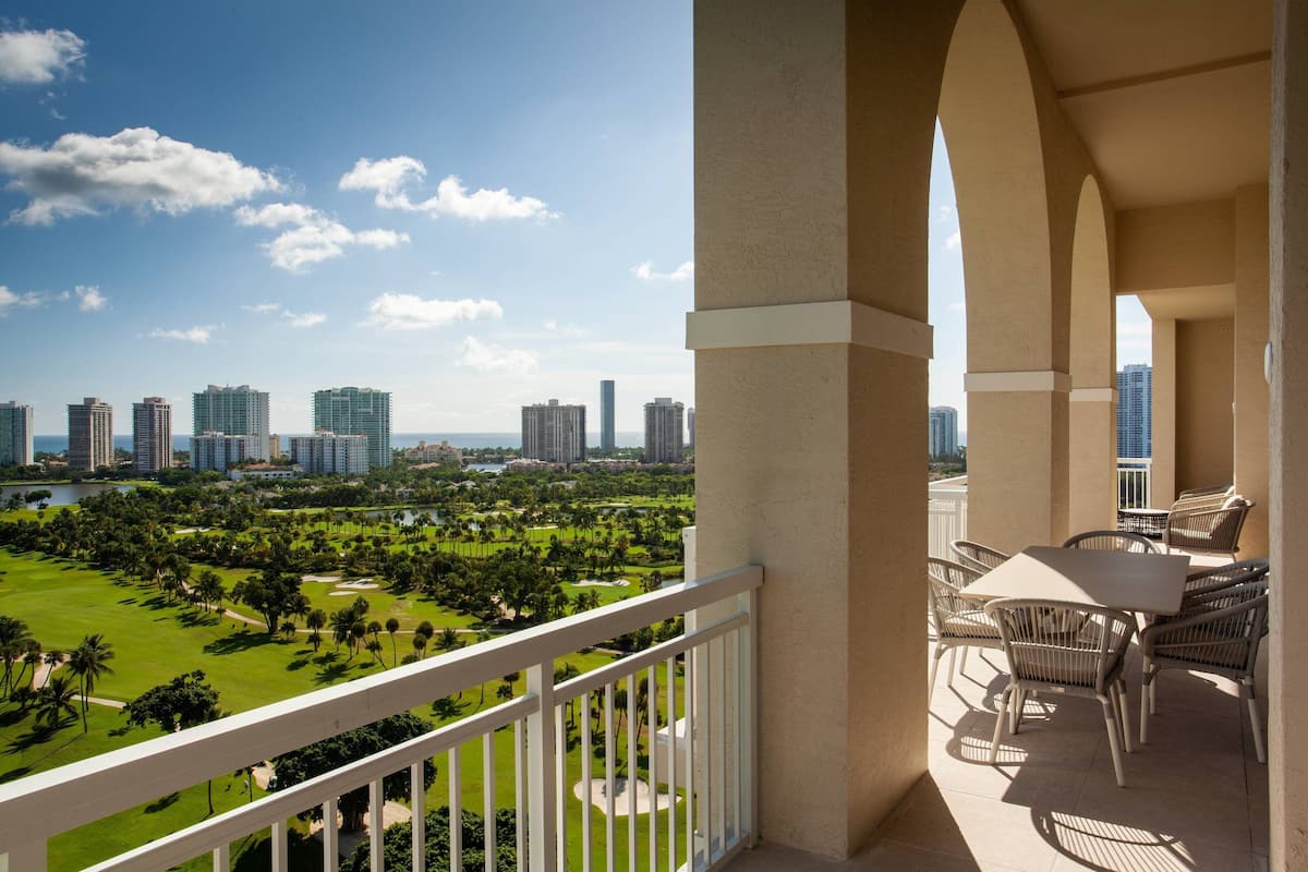 Penthouse - 2 sovrum - havsutsikt (Grand Presidential, Golf View) | 1 sovrum, sängtillbehör av högsta kvalitet, bäddmadrasser och minibar