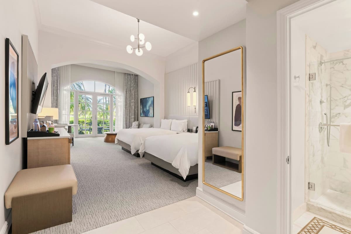 Junior Suite, Multiple Beds | Premium bedding, pillowtop beds, minibar, in-room safe