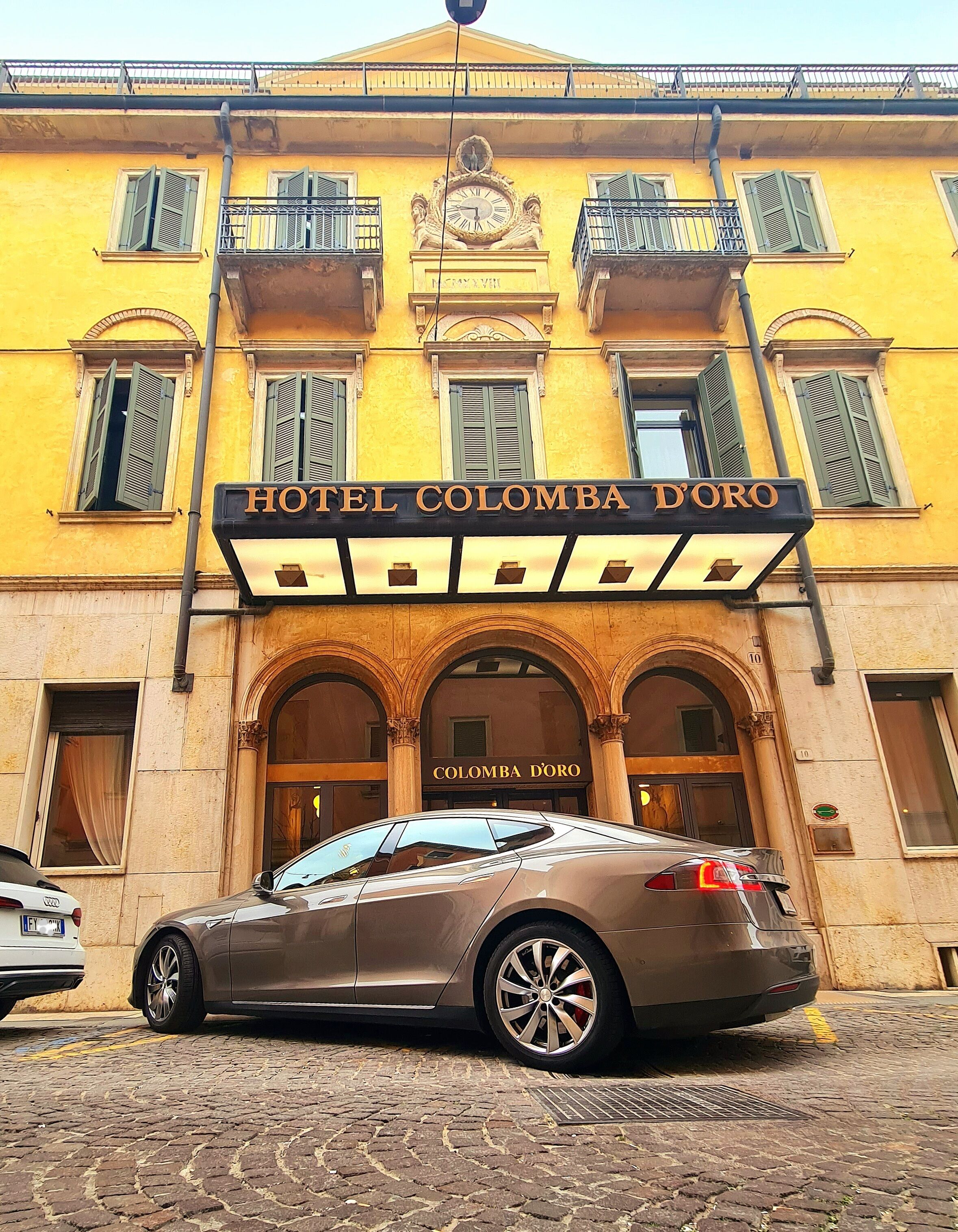 Fassade der Unterkunft