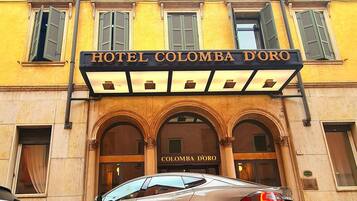 Fassade der Unterkunft