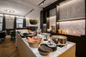 Daily buffet breakfast (EUR 25 per person)