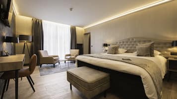 Superior-Doppelzimmer | Minibar, Zimmersafe, Schreibtisch, Verdunkelungsvorhänge