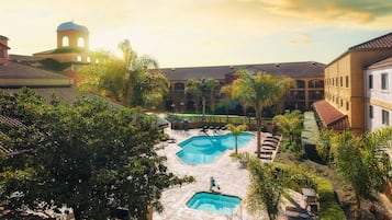 Outdoor pool, pool cabanas (surcharge), pool umbrellas