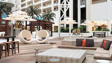 Vue depuis lâhĂ©bergement