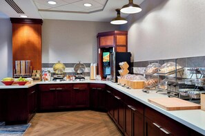 Free daily on-the-go breakfast