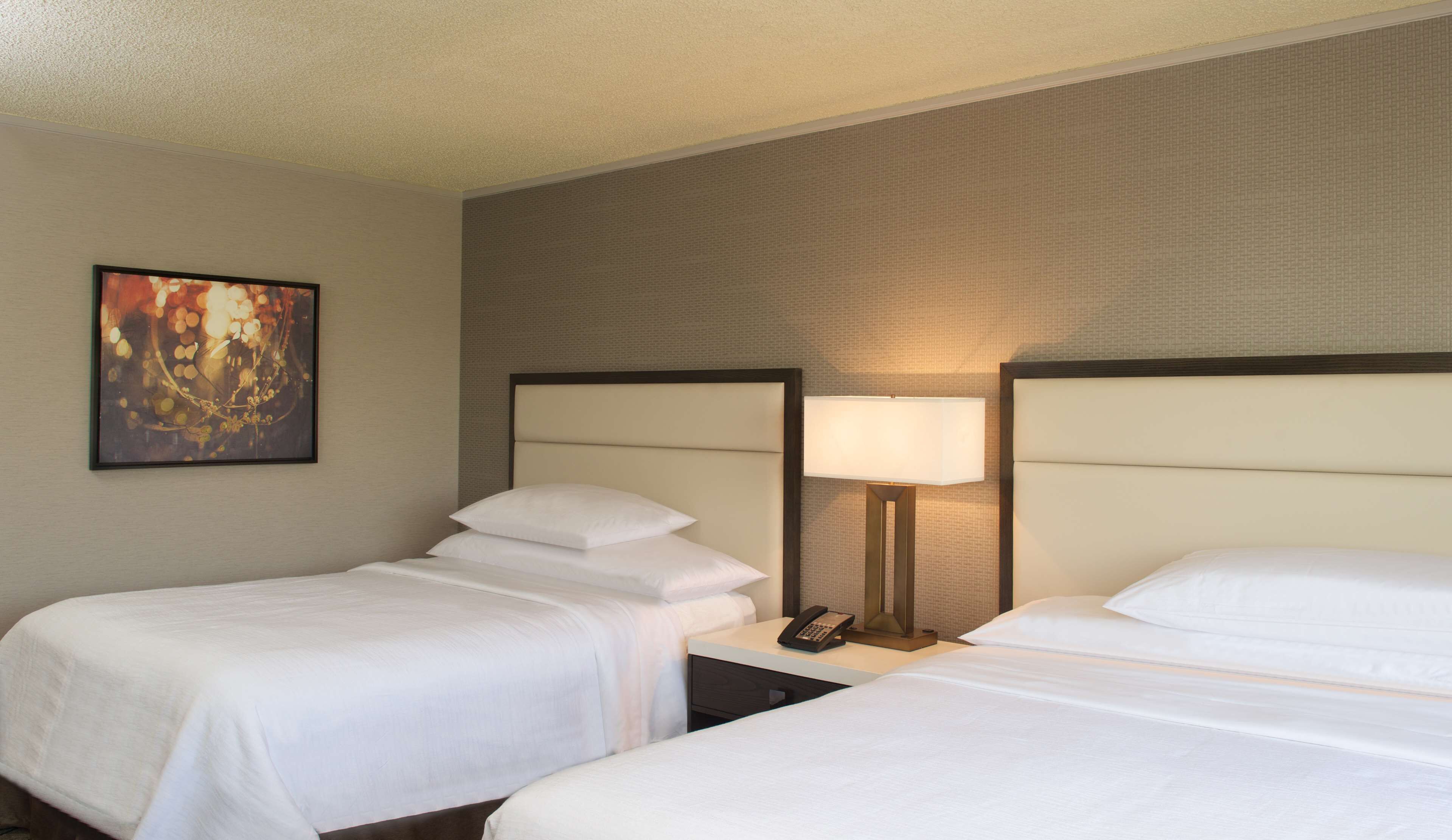 Room, 2 Double Beds, Non Smoking | Premium bedding, in-room safe, iron/ironing board, cribs (free)
