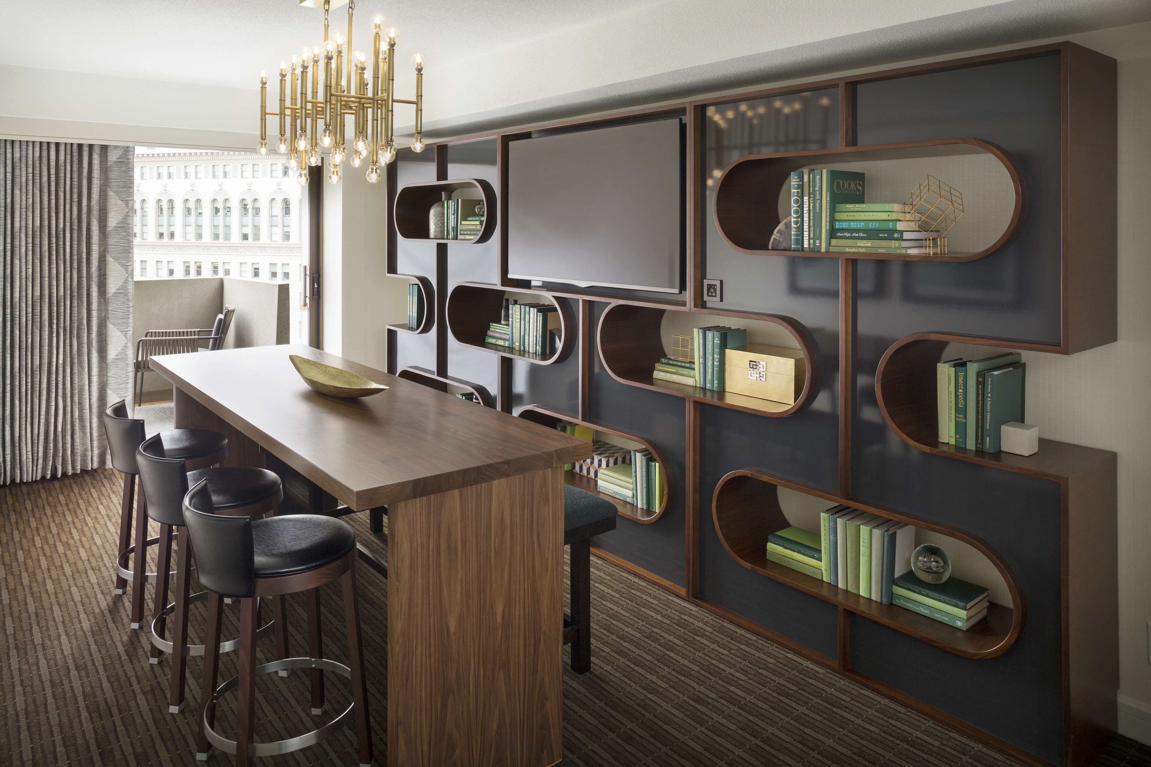 luxury suite | premium bedding, pillow-top beds, in-room safe, desk