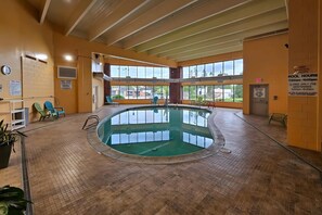 Indoor pool, outdoor pool