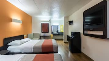 Free WiFi, bed sheets