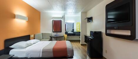 Free WiFi, bed sheets