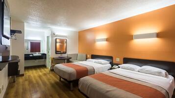 Free WiFi, bed sheets