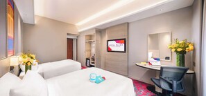 Deluxe Twin - City | Premium bedding, in-room safe, individually decorated
