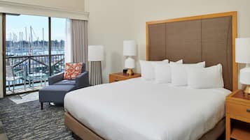 Egyptian cotton sheets, premium bedding, pillowtop beds, in-room safe