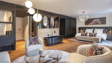 Suite (Serenity Spa) | 1 bedroom, Egyptian cotton sheets, premium bedding, minibar