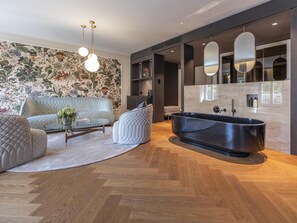 Suite (Serenity Spa) | 1 dormitorio, sábanas de algodón egipcio, ropa de cama de alta calidad