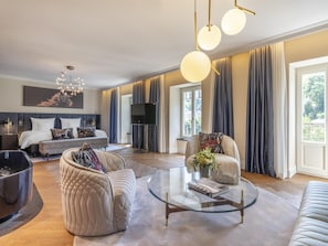 Suite (Serenity Spa) | 1 bedroom, Egyptian cotton sheets, premium bedding, minibar